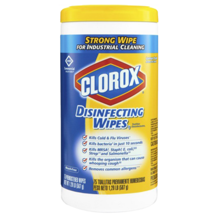 Clorox Lemon Fresh Disinfecting Wipes 75ct