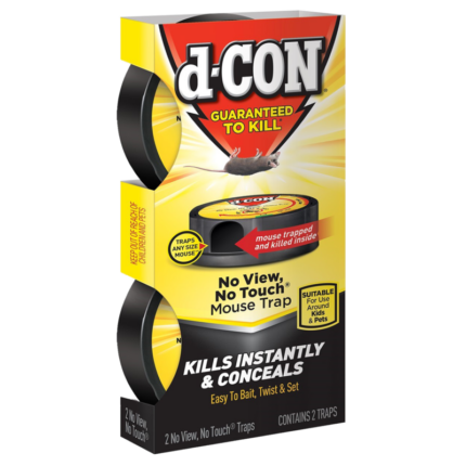 D-Con No Touch No View Mouse Trap 2pk
