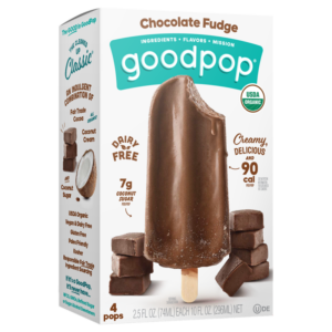 GoodPop Chocolate Fudge Frozen Pop 4pk