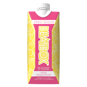 BeatBox Pink Lemonade 500ml 6.0% ABV Zero Sugar