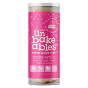 Unbakeables Cookie Dough Treats Cake Walk 5ct