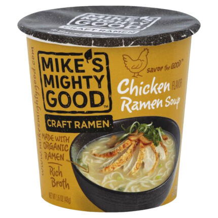 Mike's Mighty Good Chicken Craft Ramen Soup Cup 1.6oz