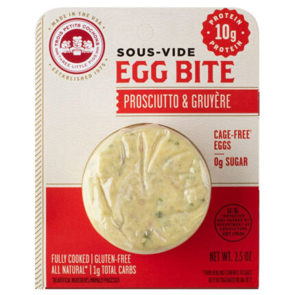 Trois Petits Cochons Sous Vide Prosciutto and Gruyere Egg Bite 2.5oz