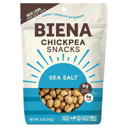 Biena Sea Salt Chickpea Snacks 5oz