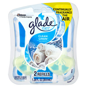 Glade PlugIn Scented Oil Refill Clean Linen 2ct