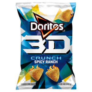 Doritos 3D Crunch Spicy Ranch Tortilla Chips 6oz