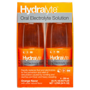 Hydralyte Orange 4pk 8.5oz Btl